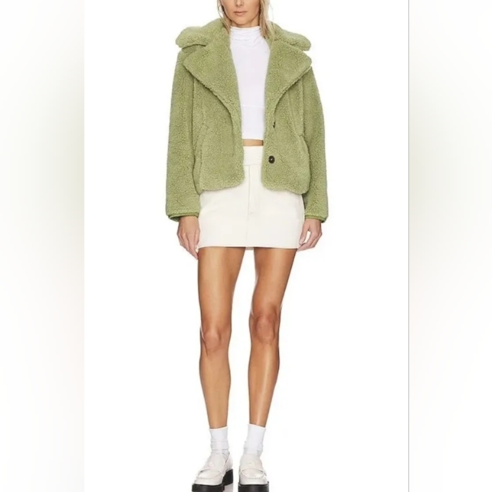 NWT Free People Joplin Cozy Teddy Jacket 🧸 $198 Medium - Picture 7 of 15